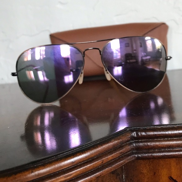 Rayban aviators lavender flash ❗️LAST PAIR ❗️ - Picture 3 of 6
